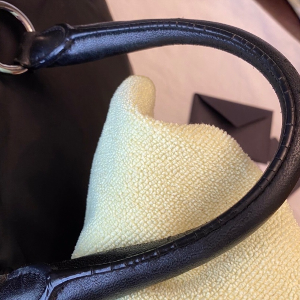 Vintage PRADA Nylon Ruffle Handbag - Picture 14 of 16